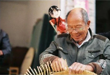木偶与石仓村民相遇